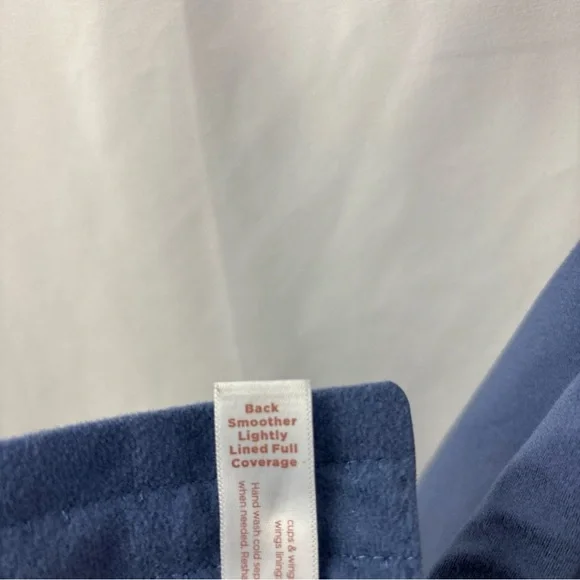 Cacique Back Smoother Lightly Lined Full Coverage Bra 42DD Blue - Picture 11 of 11